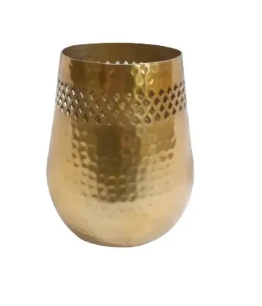 Modern Table Decor Round  Bowl Vases Nordic Luxury Gold Large Decorative Salad Bowls