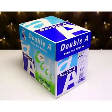 Factory Copy Paper A4 80GSM Pulp Office Double A White A4 Copy Paper 80 GSM (210mm X 2