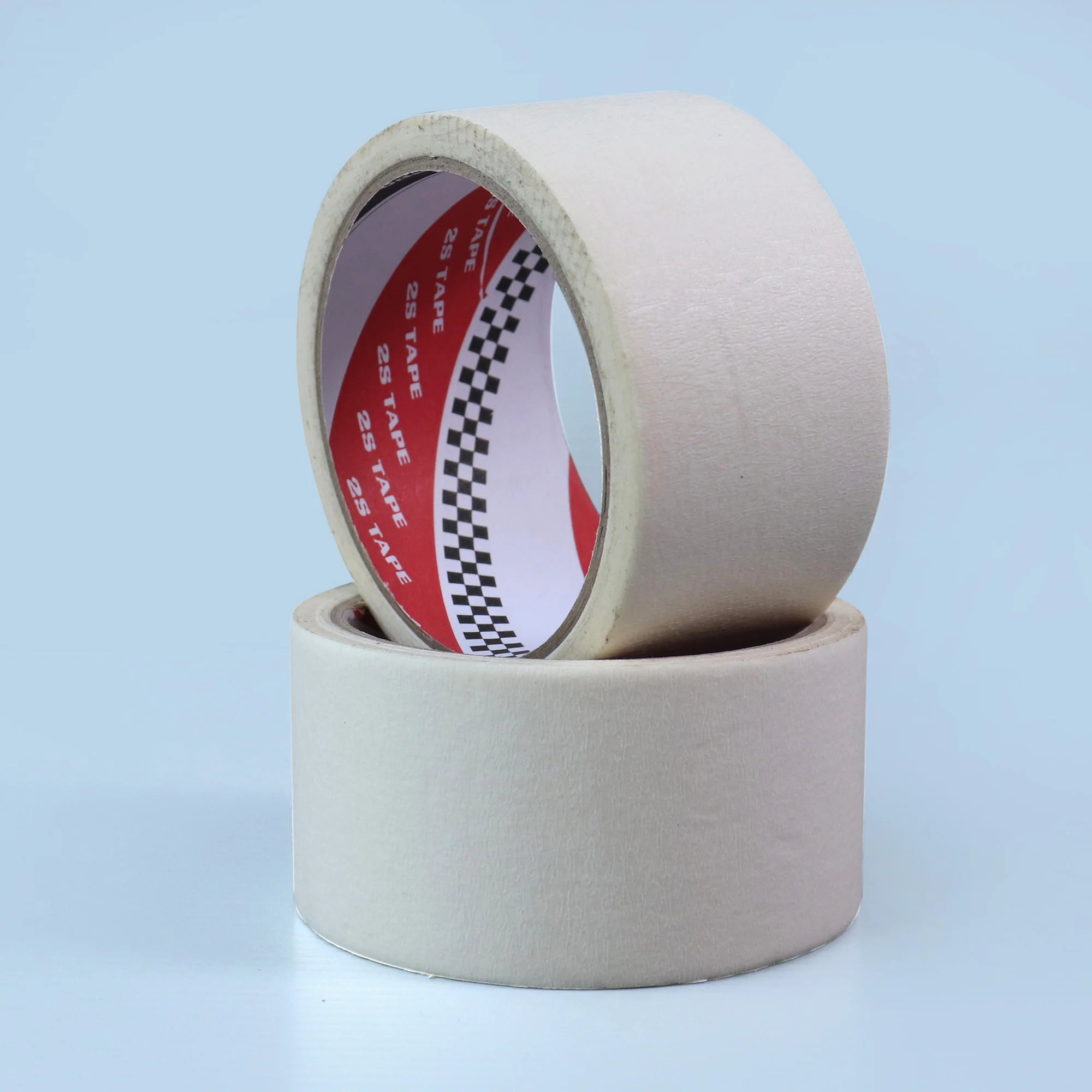 Malaysia High Quality Heat Resistant Good Viscous Custom Single Side Adhesive Masking Tape Acrylic Yellow White Color