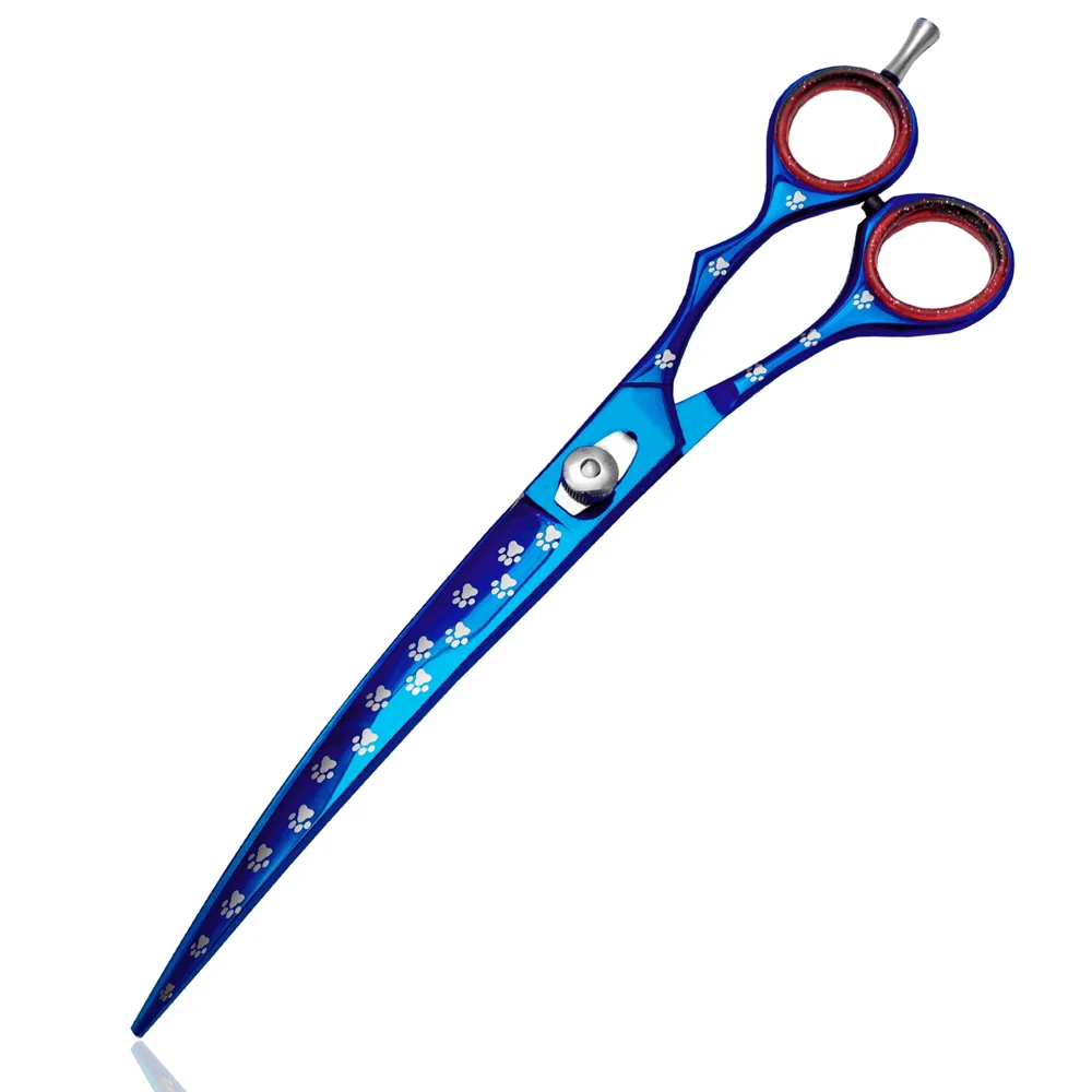 2024 Newest Style Pet Grooming Scissors Up Down Sharp Edge Animals Cat Dog Hair Cutting Scissors