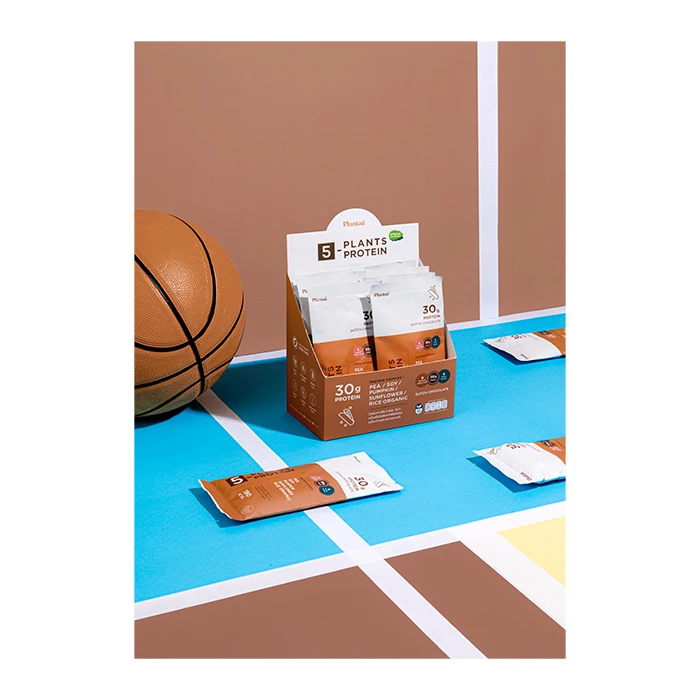 Рекомендуемый высококачественный растительный белок 30 г (коробка), голландский шоколад со вкусом из Таиланда