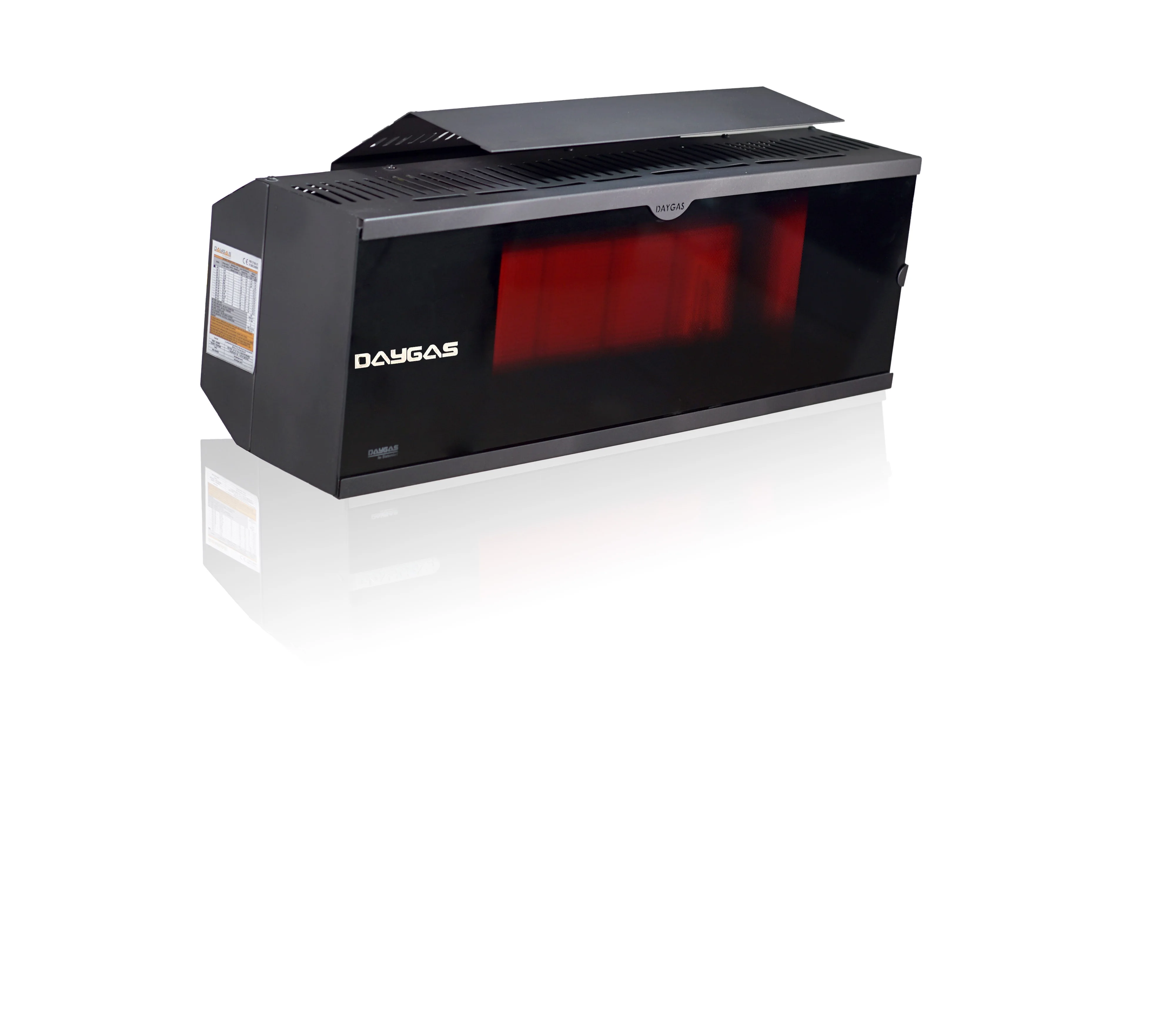 LCD RADIANT HEATERS WITH NATURAL GAS OR LPG FOR OUTDOORS USING  RESTAURANTS CAFE 18Kw