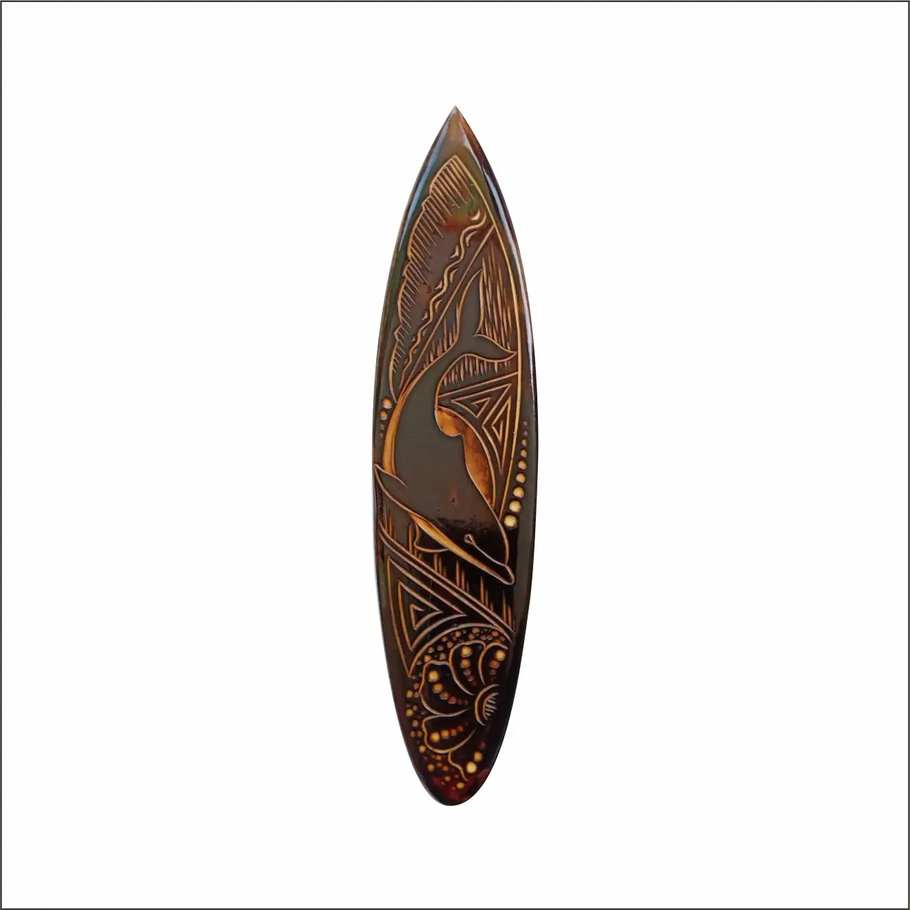 ORNAMENT SURFBOARD FOR ROOM DECORATION UNIQUE PRODUCT MODELS WITH GRAVING TECHNIQUE