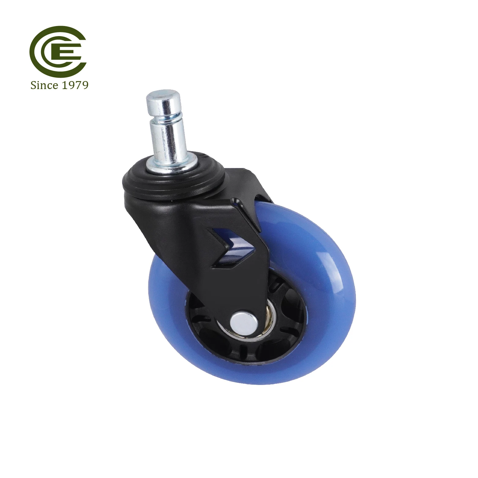2024 Upgrade 3 Inch Office Chair Gaming Chair Caster With Innovation Design Blue Roller Blade Wheels