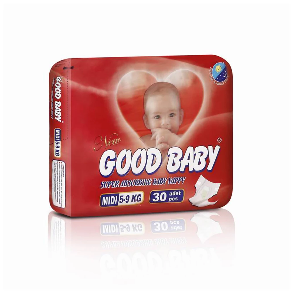 High Quality Good Baby Diaper Super Absorbing Baby Nappy Midi 5 to 9 kg  60 Nappies at Best Price