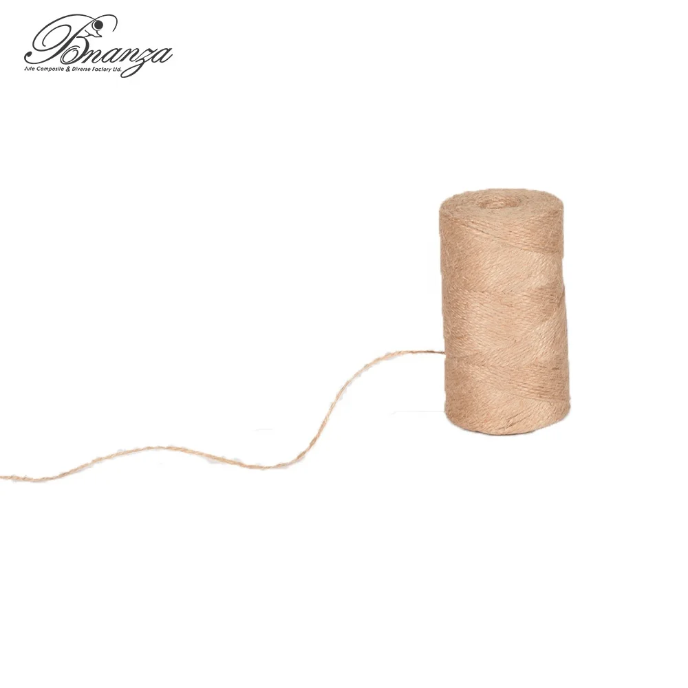 Hundred Percent Tossa 12 lbs 2 ply CRT Jute Twine from Bonanza Jute Composite & Diverse Factory Ltd.