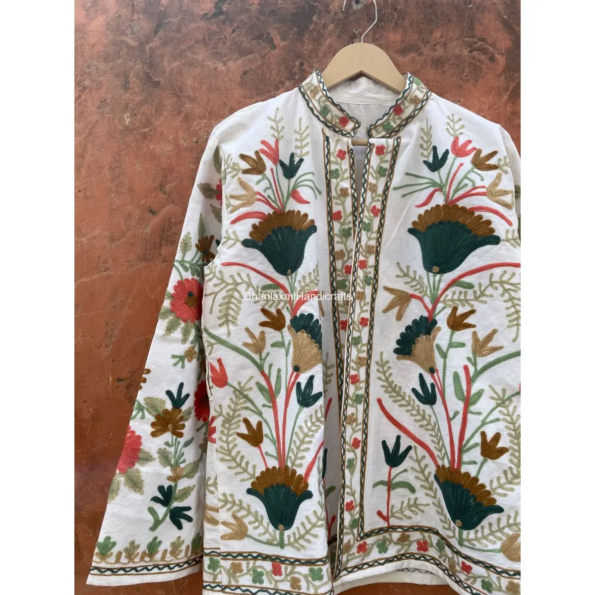 Suzani Embroidered Hot Demanding 100% Cotton Adults Christmas Sale Kimono Coat New Comfortable Fresh Design Women Jacket