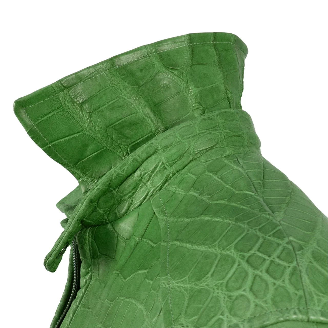 Cowhide Embossed Texture Design Leather Jackets Luxury Fashion Cow Leather Jacket Luxury Wear Stylish Biker Jacket