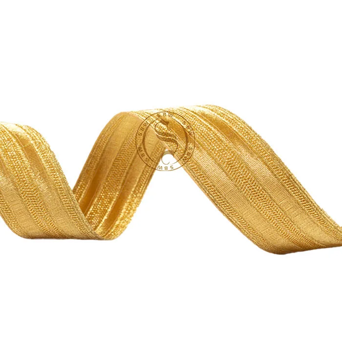 Wholesale Gold Mylar Braid Ribbon for Infantry Uniform | Customize Your Pilot Uniform with Our Braid Lace