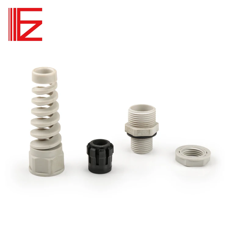 Anti-bending cable glands Nylon waterproof cable glands Plastic cable glands Twist-resistant