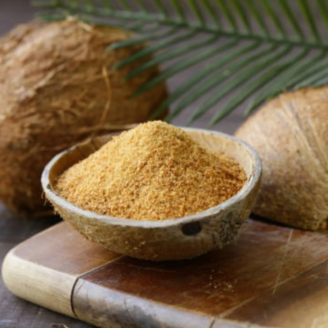 No Added Preservatives Additives Top Quality Caramel Flavored Coconut Organic Coconut Fine Sugar with Low GI