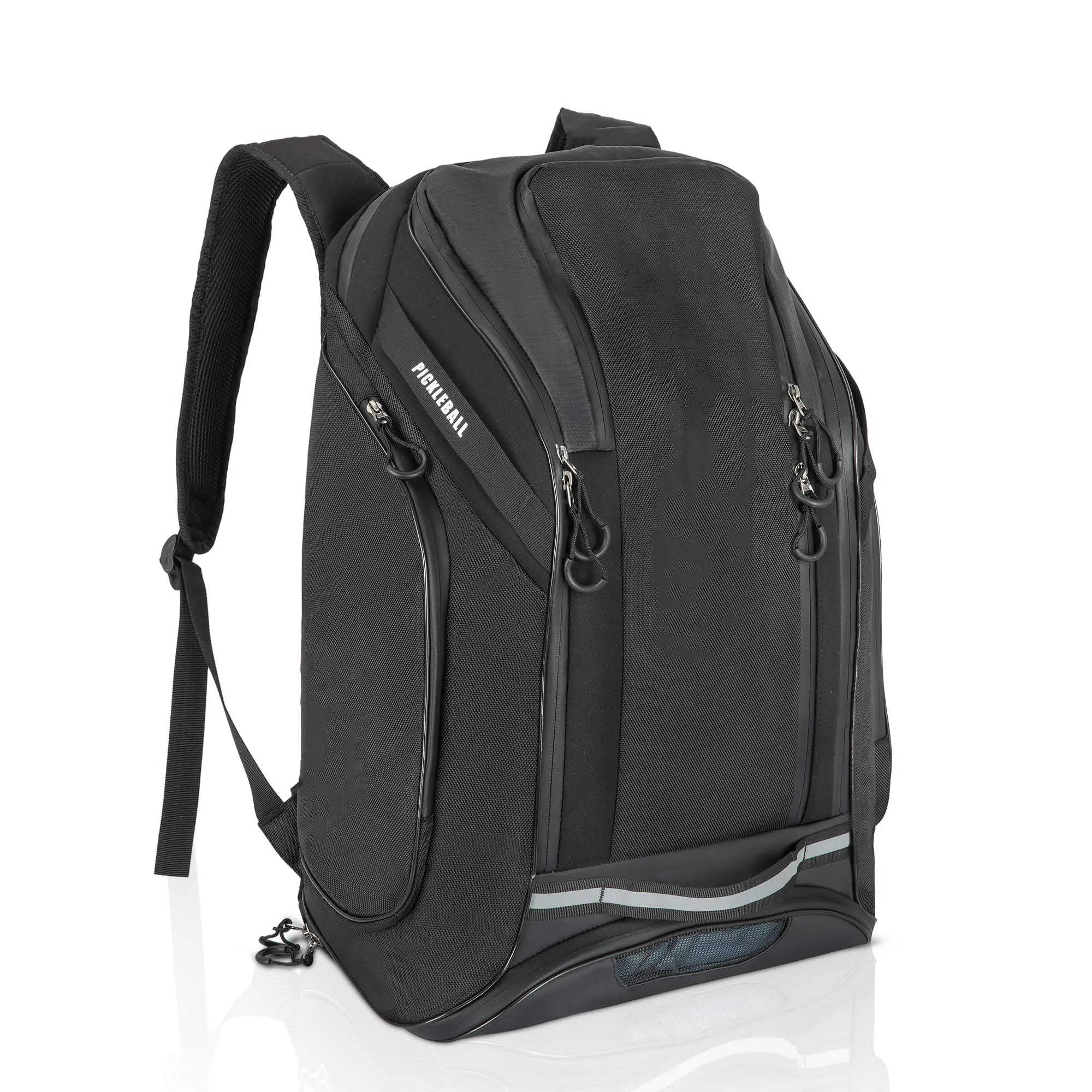 Wholesale Durable Polyester Fabric Pickleball Backpack With Thermal Lined Racket Paddle Compartment Made By Trendin Enterprises