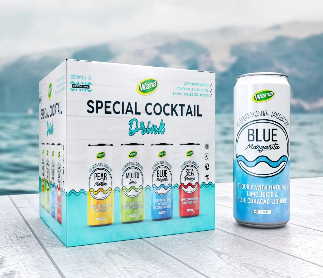 OEM/ private label Cocktail Drink in 500ml Can from manufacture in Viet Nam