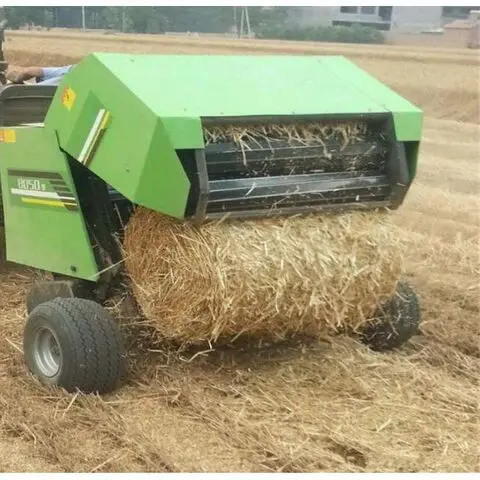 High Working Mini round hay baler now available for cheap price/best quality mini electric round hay baler