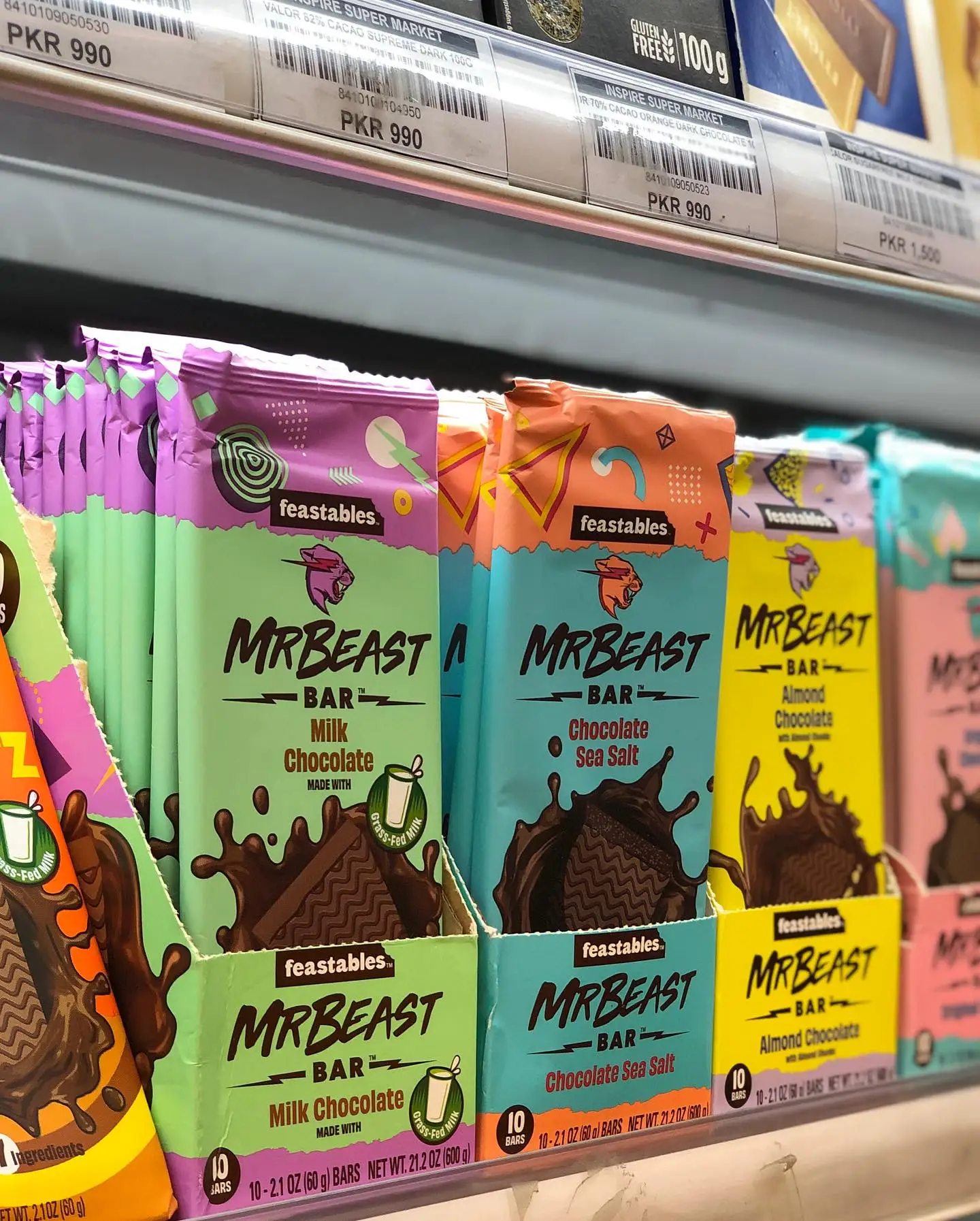 Experience a Flavor Explosion with Mr. Beast Chocolate Bars - A Unique Treat for Every Chocolate Lover!