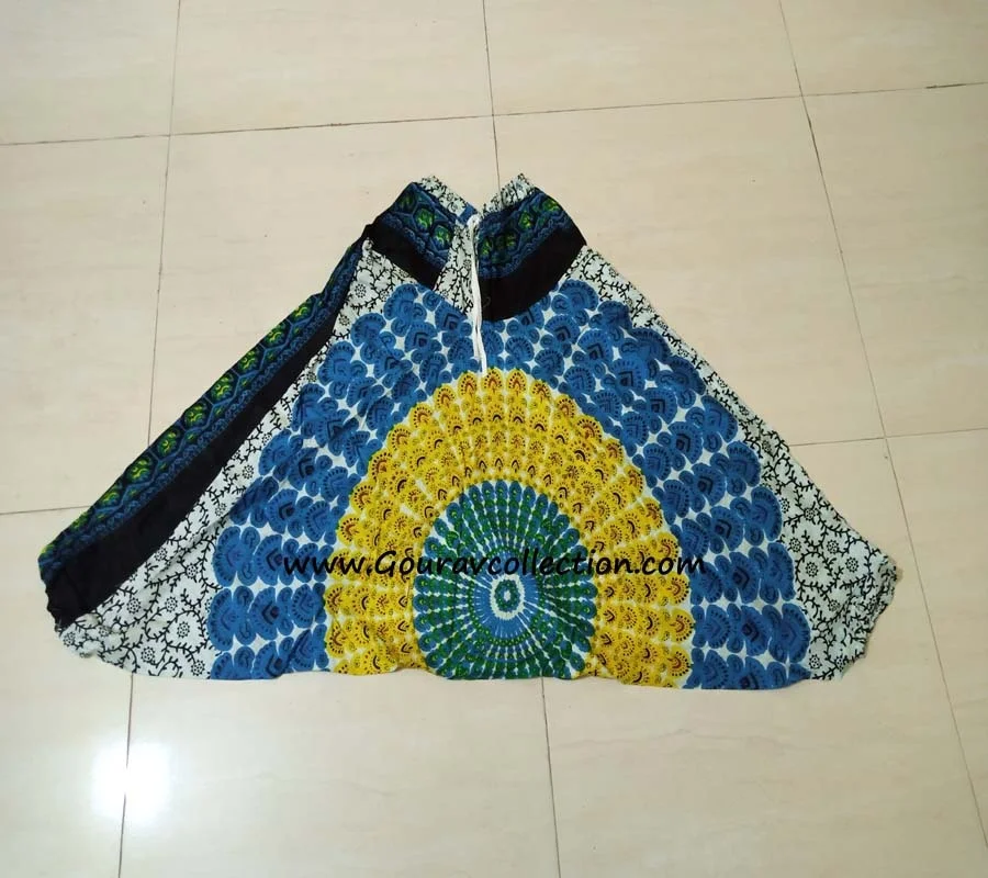 Harem Pants Women Hippy Yoga Trousers Bagr Print Comfy Lounge wear Gypsy Boho Loose Clothing Baggy Festival wear GC-AP-340