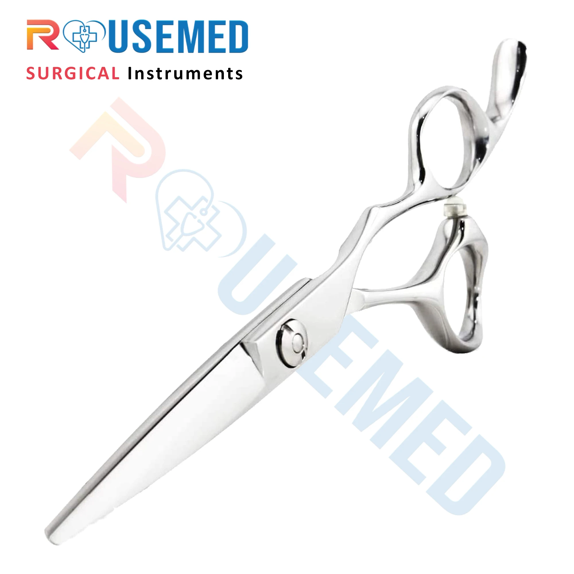 ROUSEMED professional hair cutting scissors stainless steel razor edge hair saloon barber scissors set