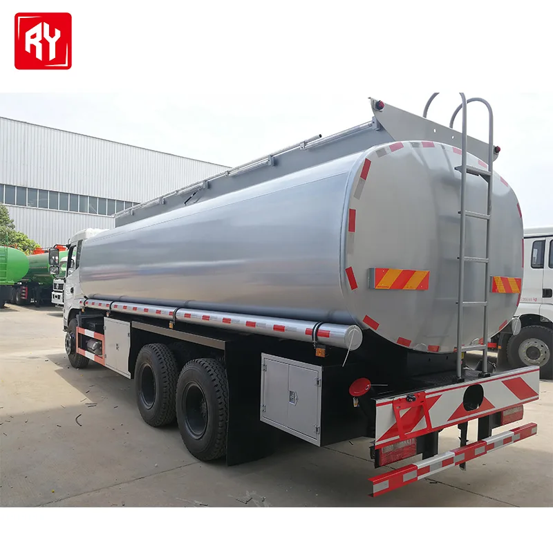 Sino HOWO 20000 Liters Fuel Tanker 3 Axles 3 Compartments Fuel Tanker Truck Low Price for Sale