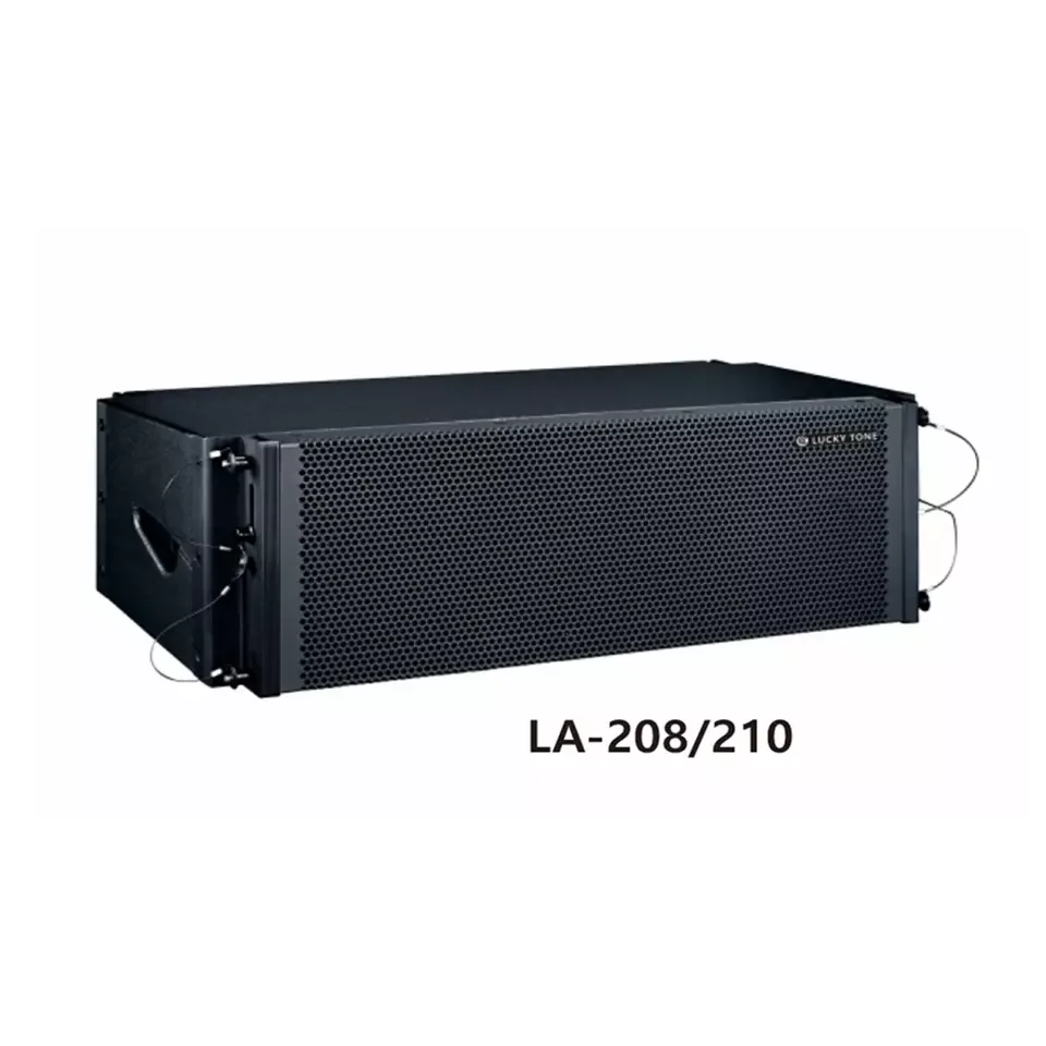 10 Inch *2 LF, 1.7 Inch Compressed HF 300W Loudspeaker for Professional Line Array System