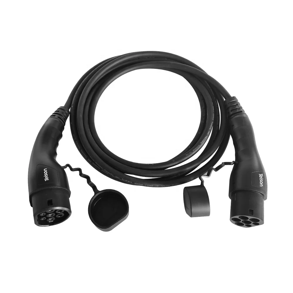 32A 3 phase ev charger electric vehicle charging station ev connector type 2 plug