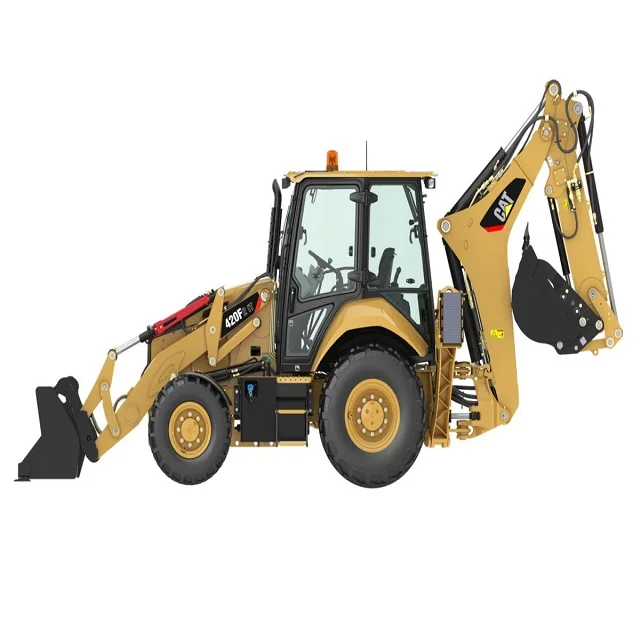 Low price 4x4 CAT 420F Used Backhoe 420 Backhoe Loader