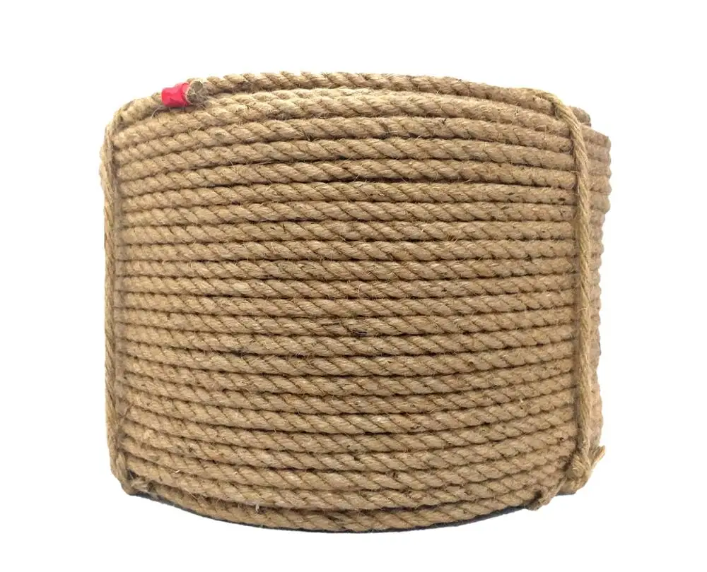 Cheapest Price Fashion 100% Natural Eco-friendly Export Oriented Wholesale New Arrival 8 MM To 45 MM Jute Rope From Bangngladesh