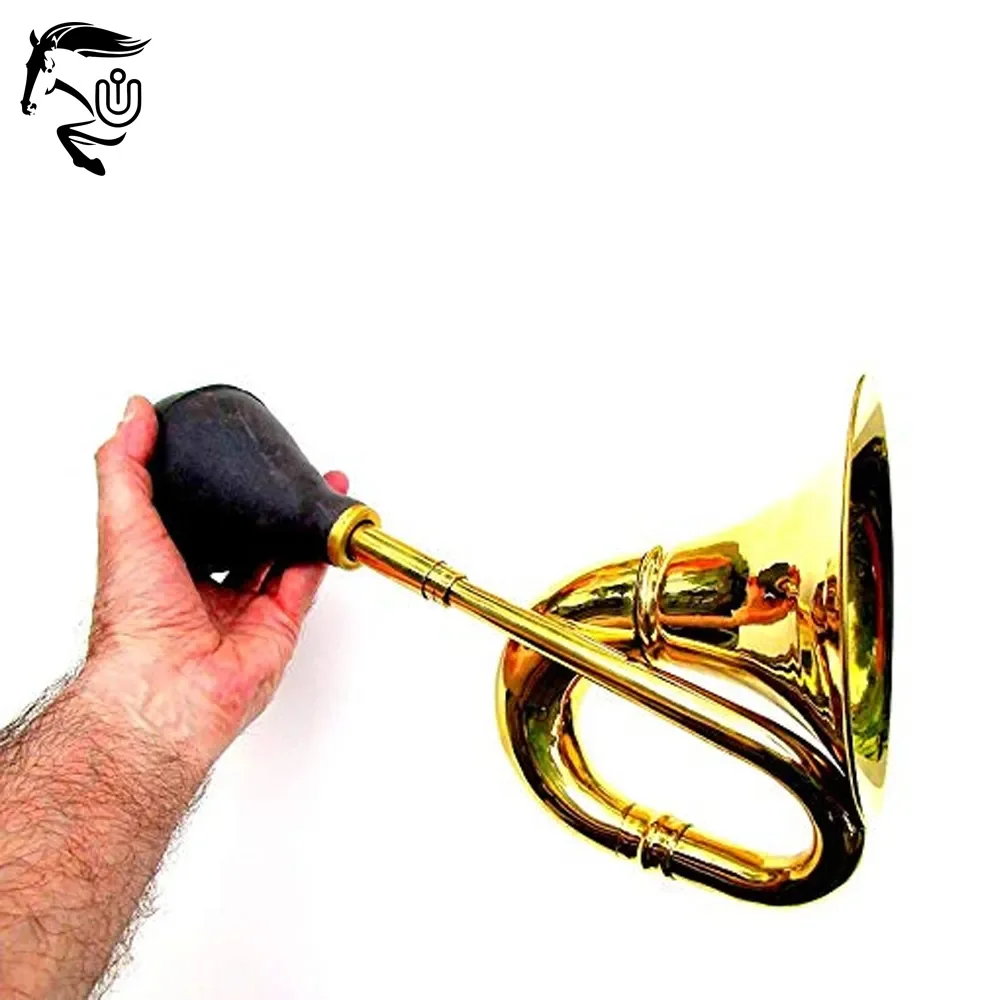 Top Manufacturer Vintage Antique Car Taxi Circular Horn Brass With Rubber Bulb Vintage bulk horn
