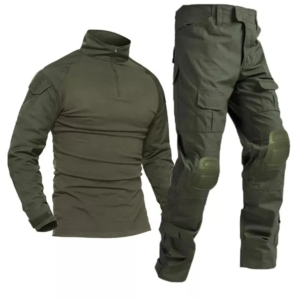 Half Finger Tactical Suit Shooting Riding Cycling Paintball Motorcycle Driving Fingerless Suit For Men