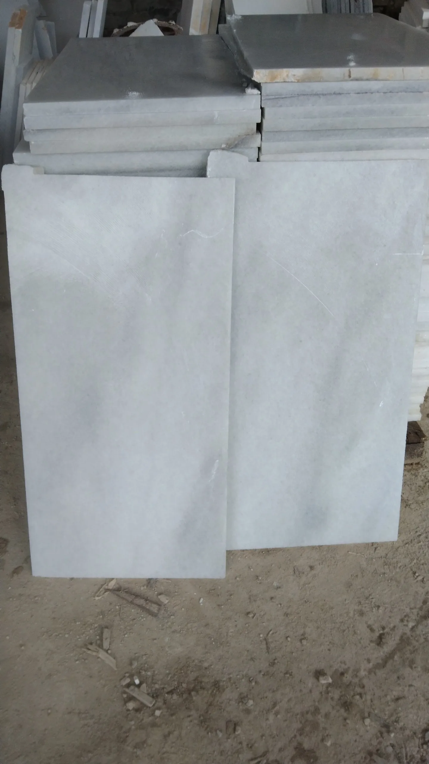 Modern Design 40x80x2cm Calcite Marble Tiles Polished and Cut-To-Size for Office Building Natural from Vietnam