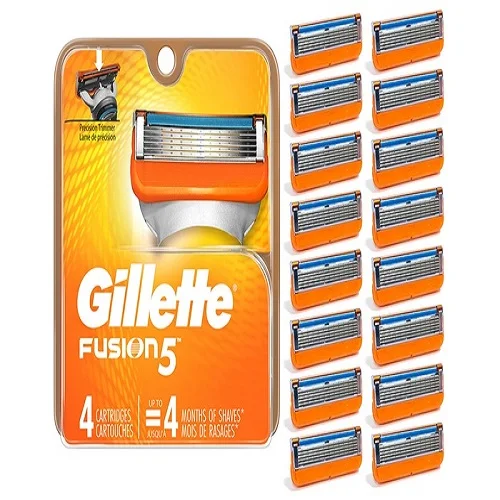 Лидер продаж высокоточная бритва Gillette Fusion ProGlide для мужчин-упаковка по 1 шт. стильные задние лезвия