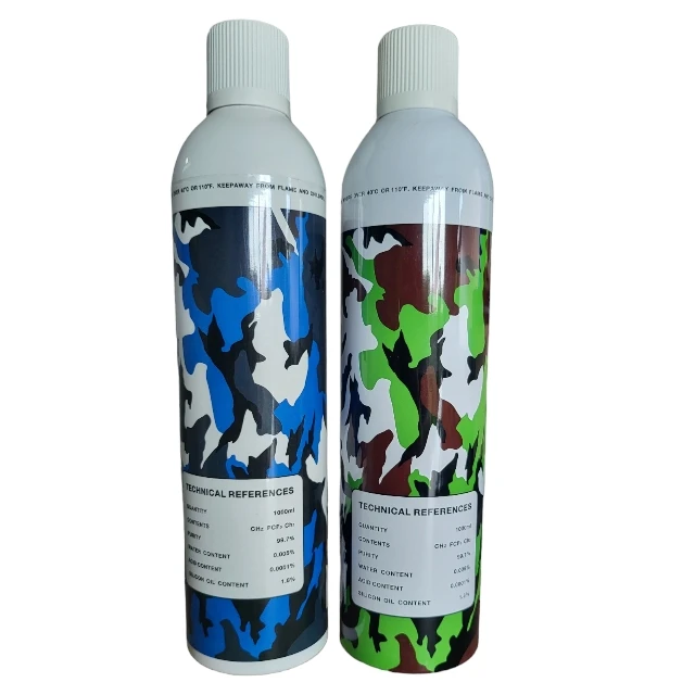 Wholesaler price Green Gas ET-1000 ET-2000 package 10kg 20kg upgrade For BB Gun Air soft GBB Gas Original Authentic 195PSI