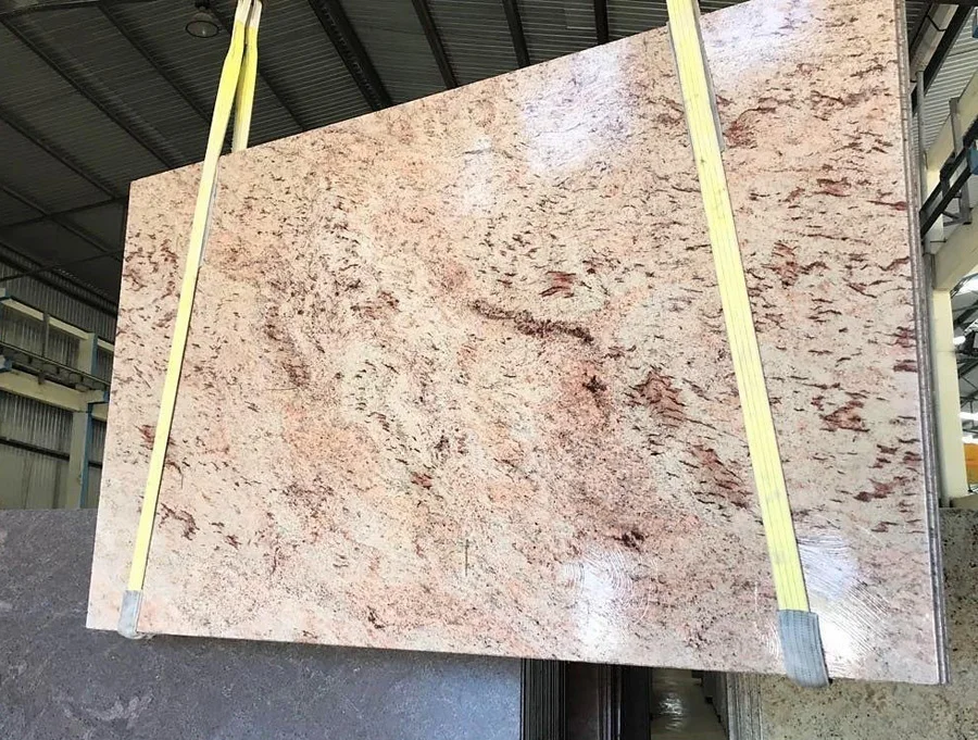 Indian Shiva Pink Granite Slabs tiles