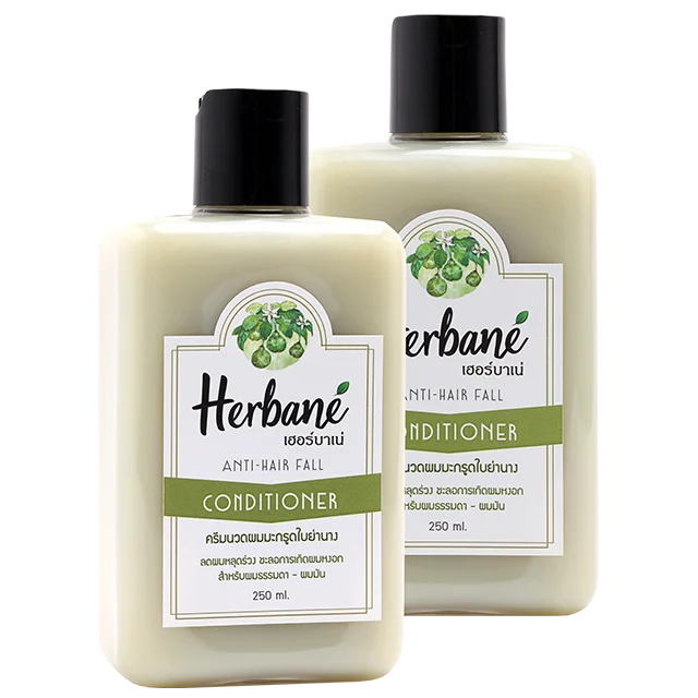 Nourish Scalp Health With Leech Lime & Yanang Leaves Conditioner Reduces Scalp Itching And Hair Loss From Thailand. 250ml.