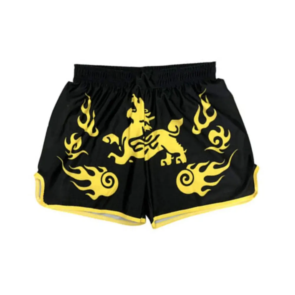 Боксерские Шорты Тигр Муай Тай мужские и женские шорты ММА тренировочный костюм боевых искусств боксерские
