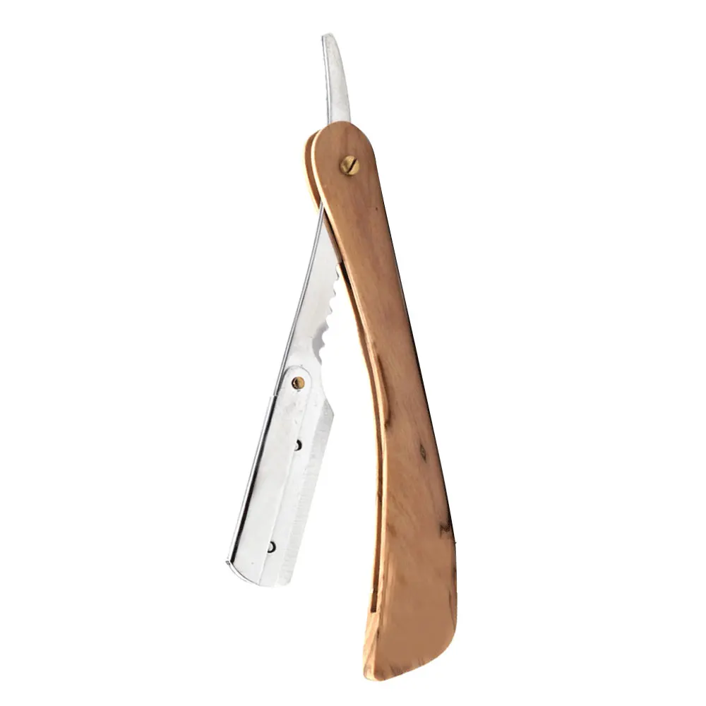 Wholesale Best Supplier High Quality Stainless Steel Wooden Handle Razors / Custom Made Wooden Handle Razors