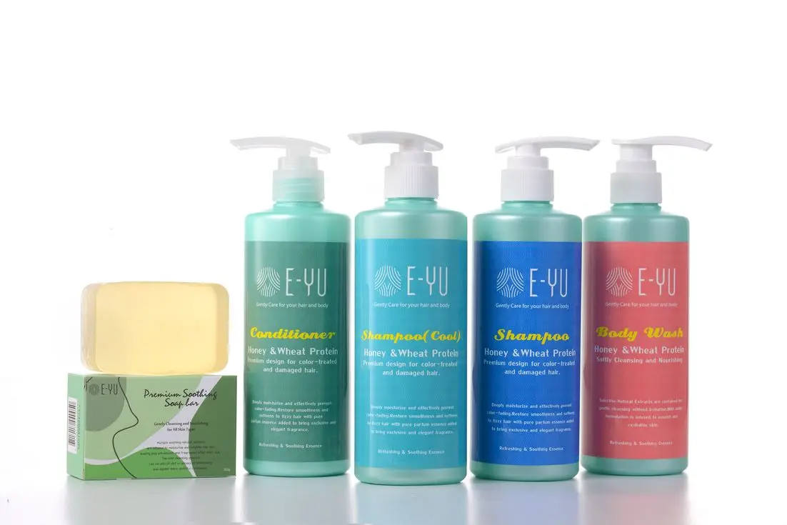 Natural Eco-Friendly Honey & Wheat Protein Gentle Moisturizing Body Wash Shower Gel