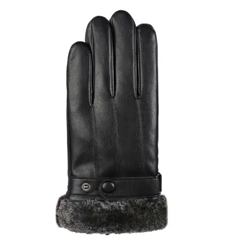 Sheepskin Gloves Winter Warmth Plus Velvet Short Thin Touch Screen Driving Female Color Leather Gloves From Pakistan