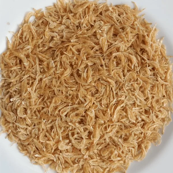 Сушеные на солнце оранжево-розовые креветки оригинальный вкус вакуумная упаковка маленькие сушеные креветки для малышей с 24 месячным сроком годности Ms Sophie