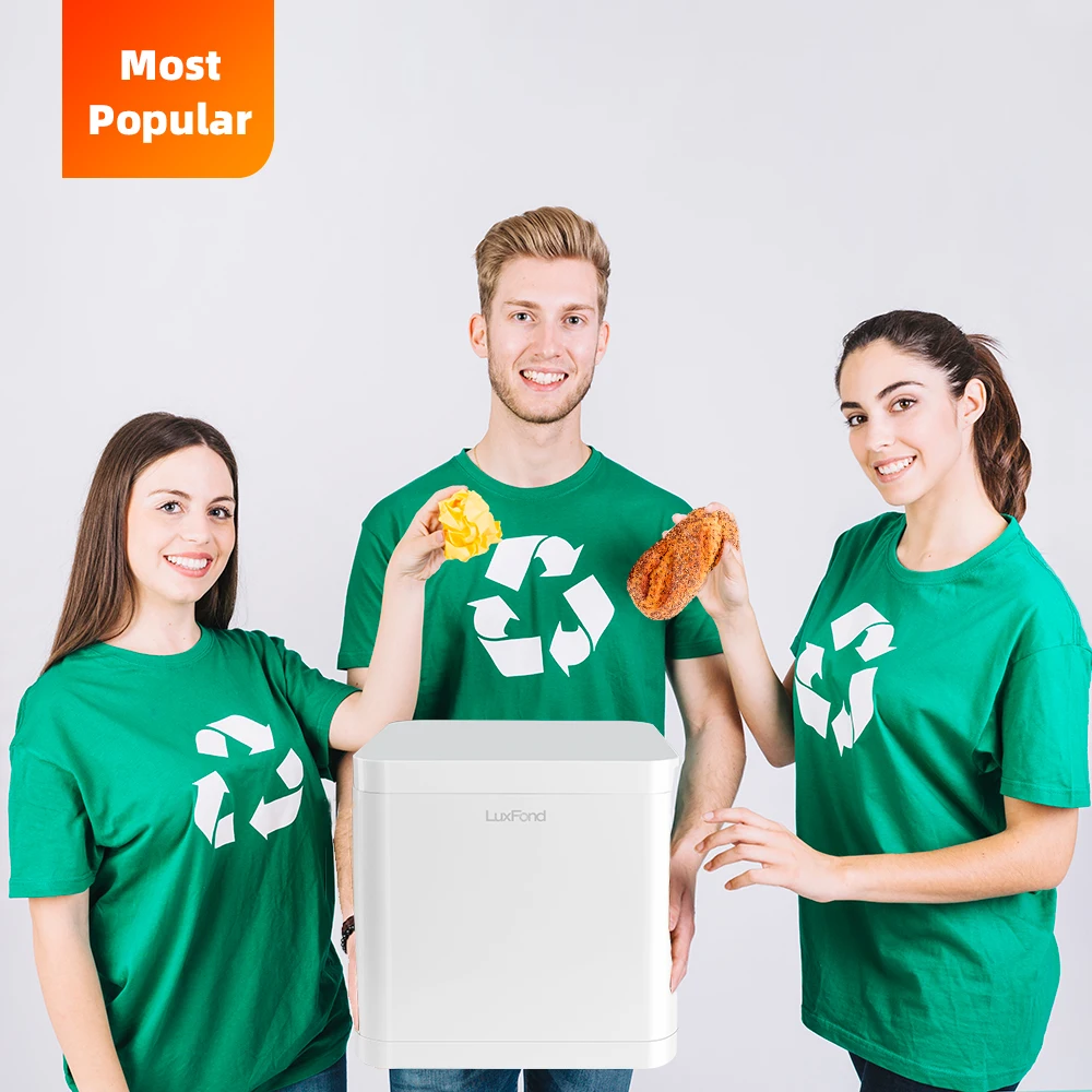 US Market Eco-Friendly Smart Kitchen Countertop Electric Food Waste Composter with Rapid Processing & Odor Control