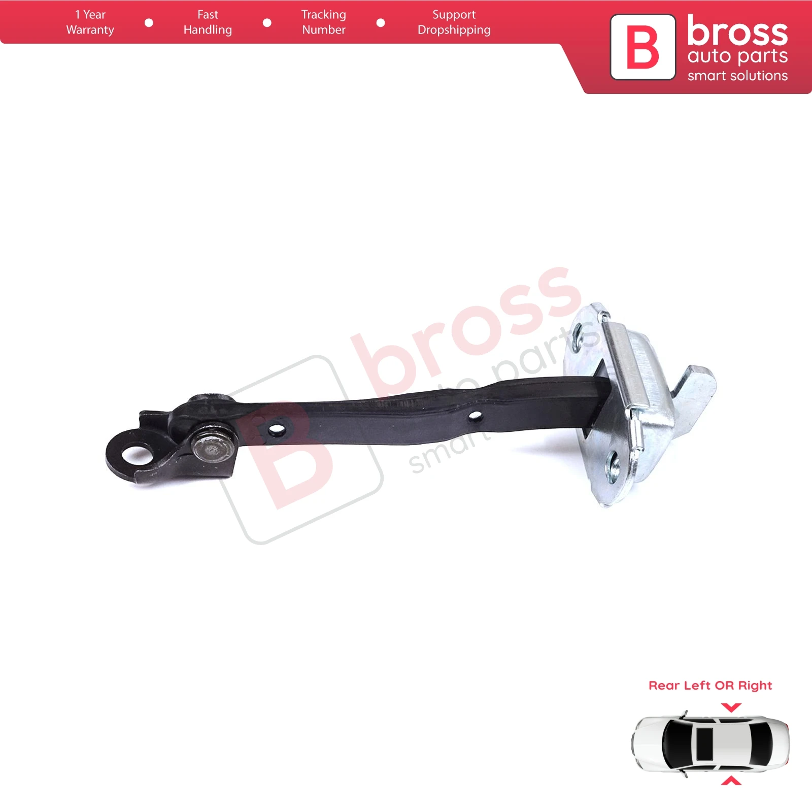 BDP1375   Rear Door Stop Check Assy Limiter Strap for Toyota RAV4 MK4 XA40 A4 2012-2019 6863042040