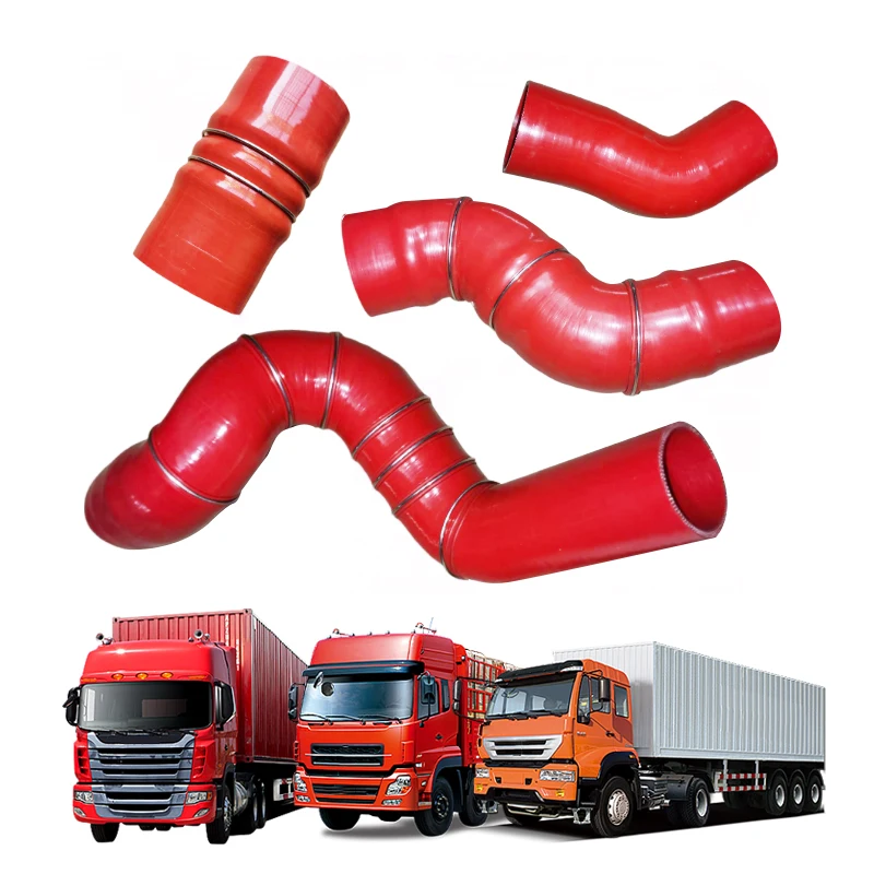 Universal silicone intake hose truck elbow reinforced air hose coolant fuel silicone hose rubber