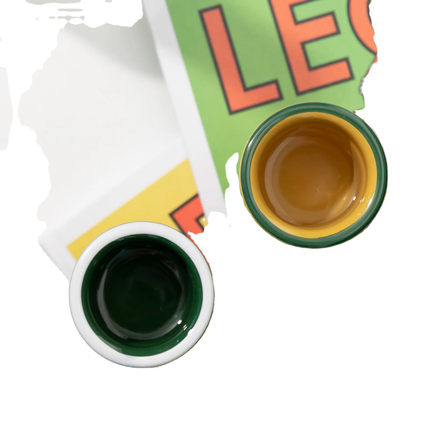 Around Series Soju glass set (4P) multi useful mug cup for coffee and cola and tea and water hot or ice