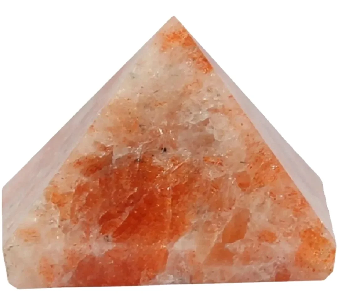HOT SELLING CRYSTAL WHOLESALE NATURAL SUNSTONE PYRAMID MEDITATION AND METHAPHYSICAL HEALING CRYSTAL PYRAMID FENGSHUI HOMEDECOR