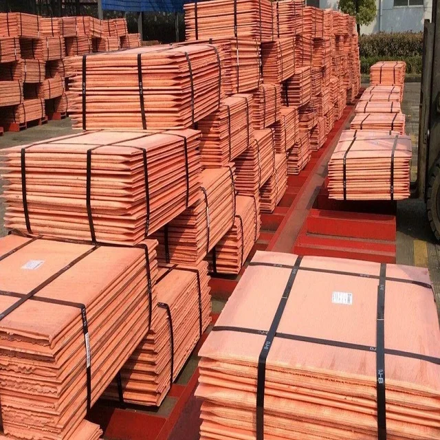 Supplier Price 3mm 5mm 20mm Thickness 99.99% Copper Cathodes T2 4X8 Copper Plate Sheets