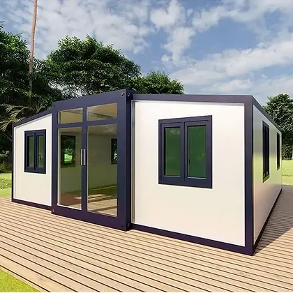 High Quality 40ft Expandable Container House from Australia Fully Fitted with Bathroom Folding Steel Structure