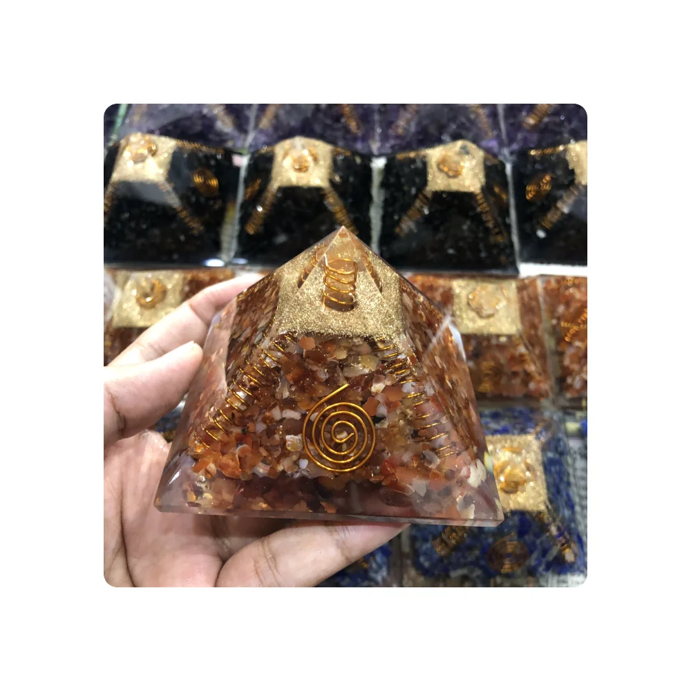 Quantum Resonance Orgonite Disk Enhance Energetic Alignment Metaphysical Orgonite Supplier