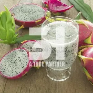 TOP Vietnamese Red or White Dragon Fruit Puree high quality and competitive price Contact  Ms.Nancy +84 981 85 90 69