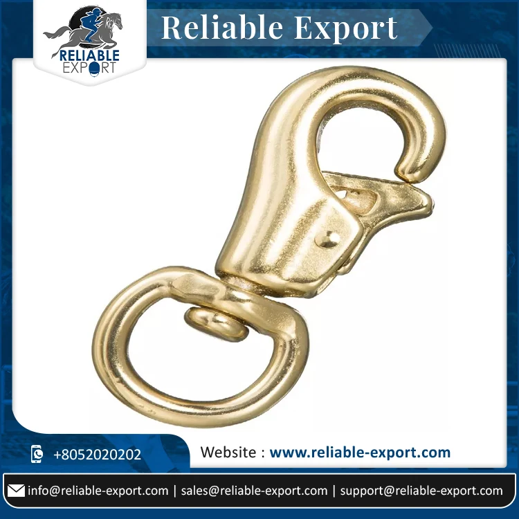 Durable Stainless Steel Horse Saddlery Fittings Wear-Resistant Multi-Purpose Brass Hooks for Racing Equestrian Product