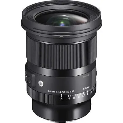 Sigma 20mm F/1.4 DG DN Art Lens (S.ony E)