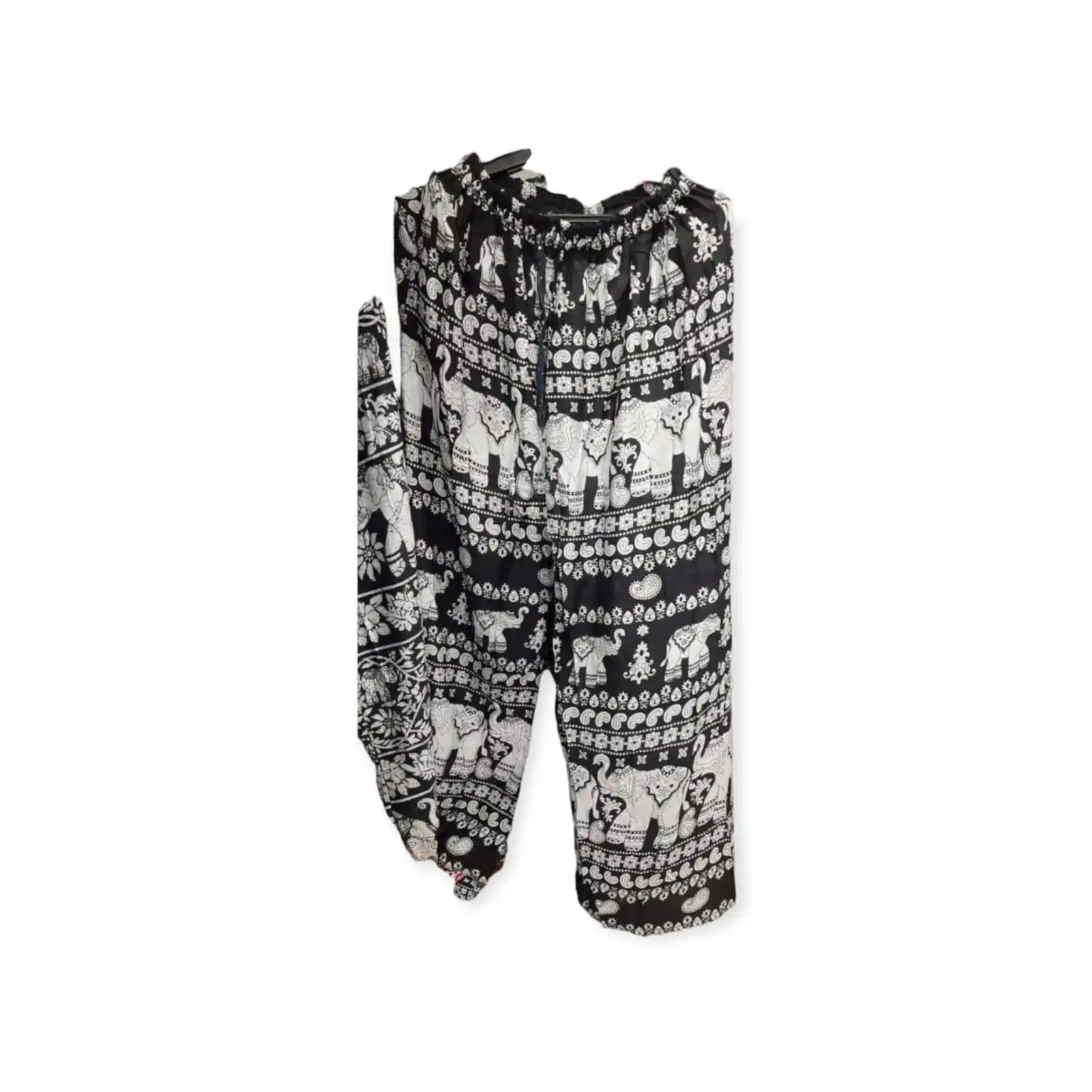 FASHIONABLE AND CASUAL ELEPHANT PRINT WOMEN TROUSERS FROM RAWAT HANDICRAFTS INDIAN MANUFACTURER